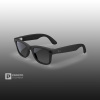 Ray-Ban Wayfarer (Gen 2) Матовый Чёрный с Градиентно-Графитовыми Линзами (Matte Black / Polar Gradient Graphite)